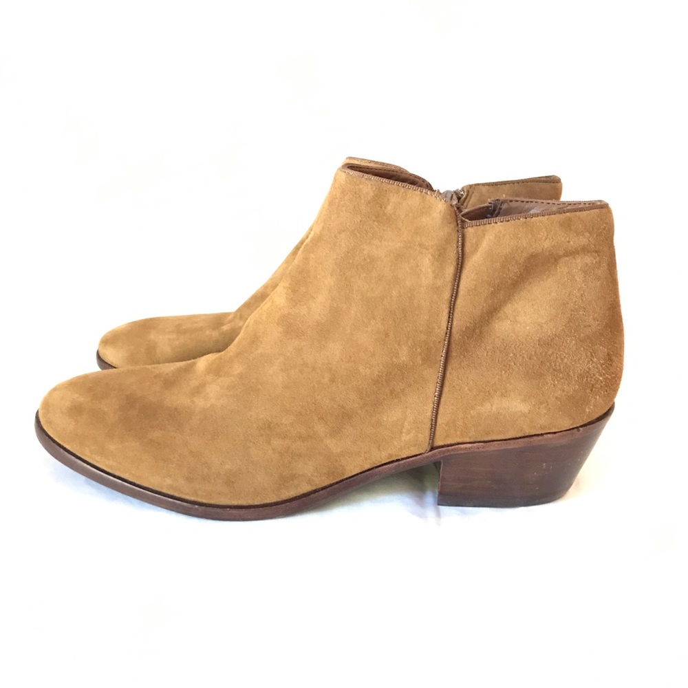 Suede booties